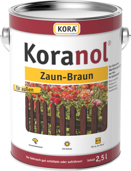 Koranol Zaun Braun